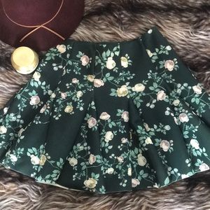 LC Pleated Circle Skirt